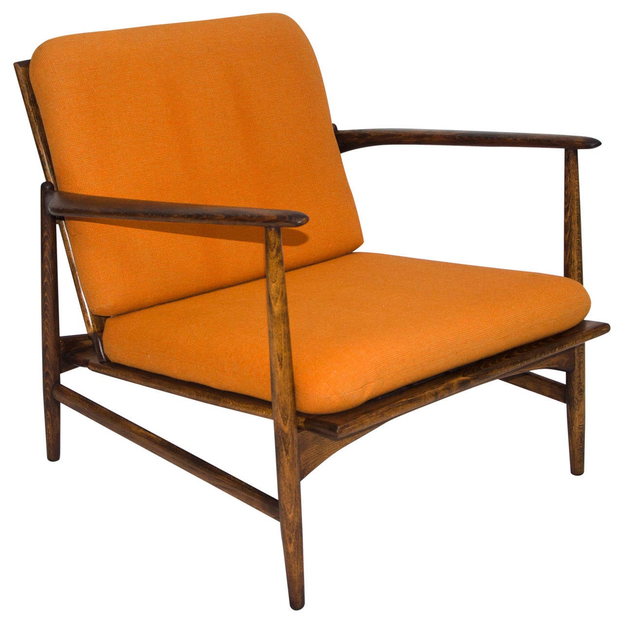 Danish Lounge Chair Selig Ib KofodLarsen at 1stDibs