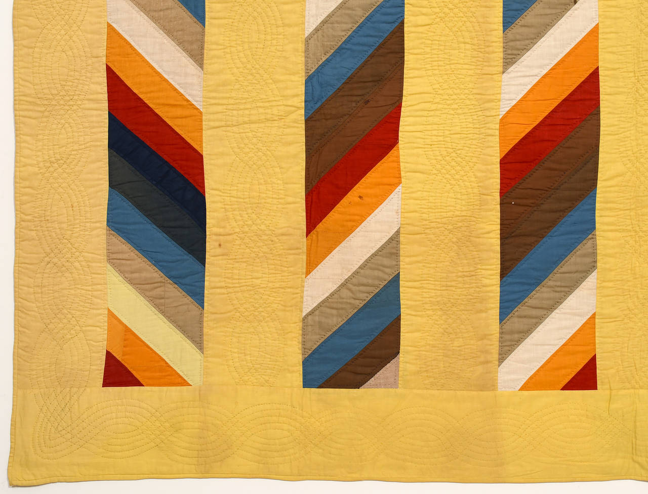 Joseph's Coat Quilt at 1stdibs