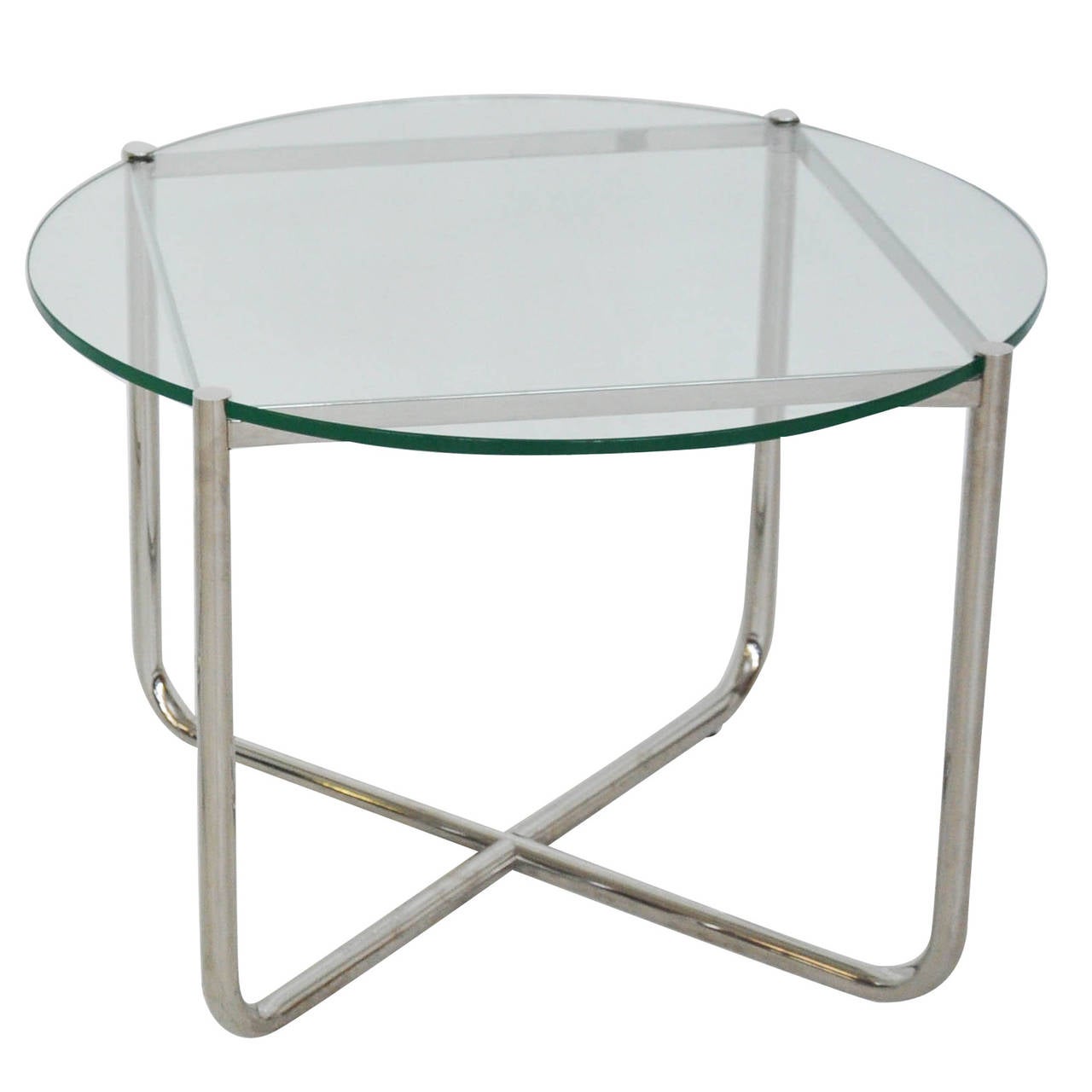 MR Table by Mies Van Der Rohe for Knoll at 1stDibs
