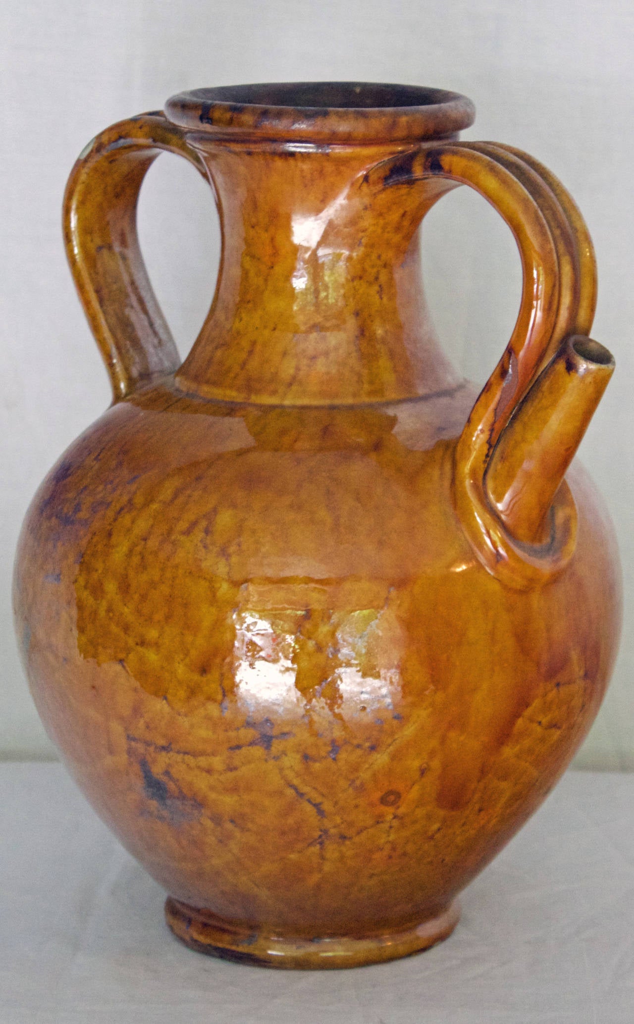 Southern French Water Jug by "Vieux Biot" For Sale at 1stDibs