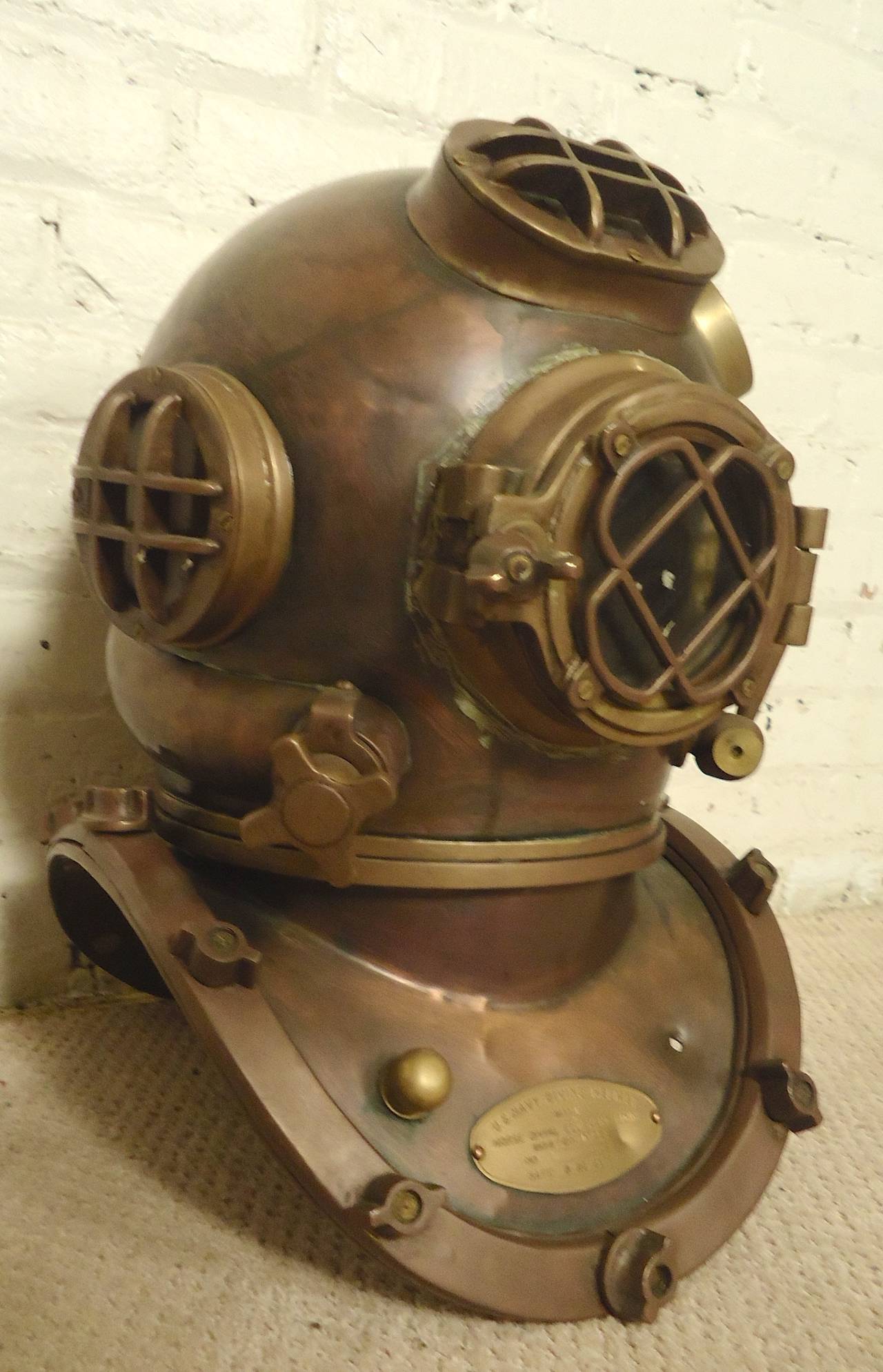 Vintage Full Size Diving Helmet at 1stDibs