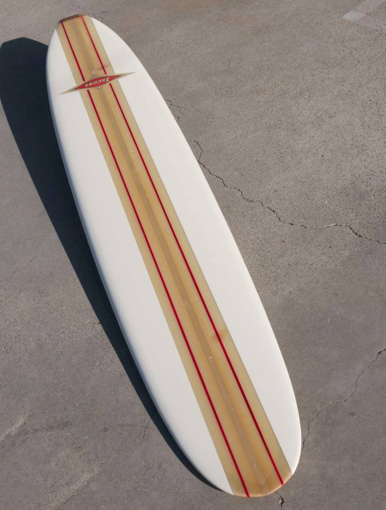 Striking Early 1960s Hap Jacobs Surfboard at 1stdibs