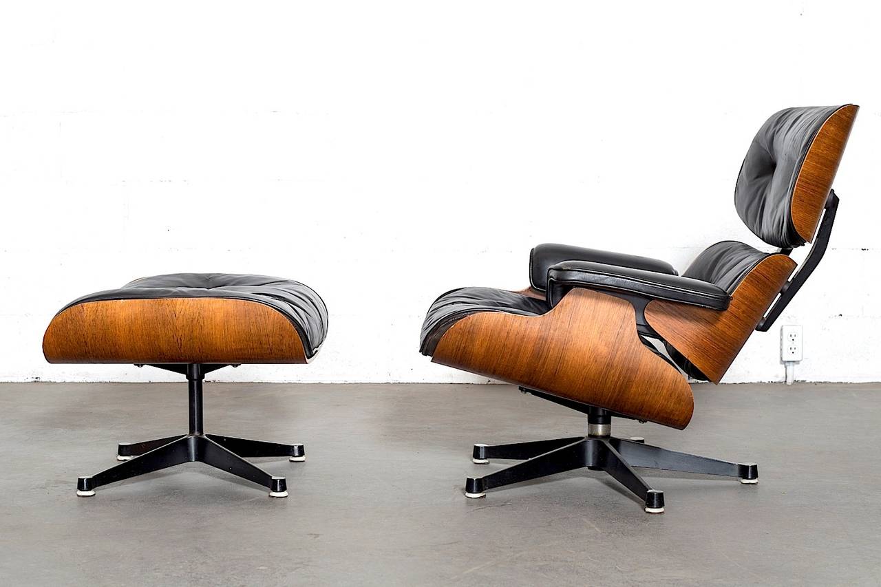 Rosewood Eames Lounge Chair by Herman Miller and Vitra at 1stDibs herman miller vs vitra