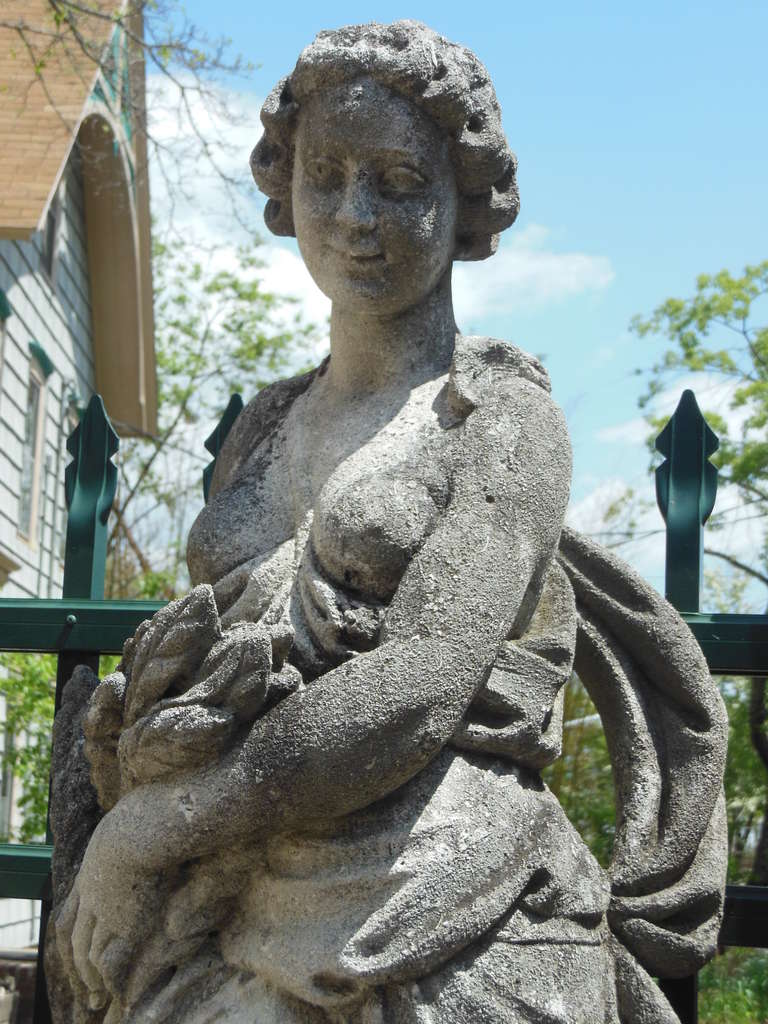 Four Seasons Statues in Cast Stone at 1stDibs cast stone statues