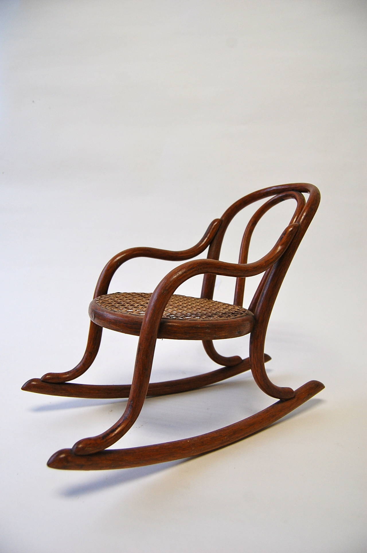Collection of 16 Bentwood Doll Chairs For Sale at 1stdibs
