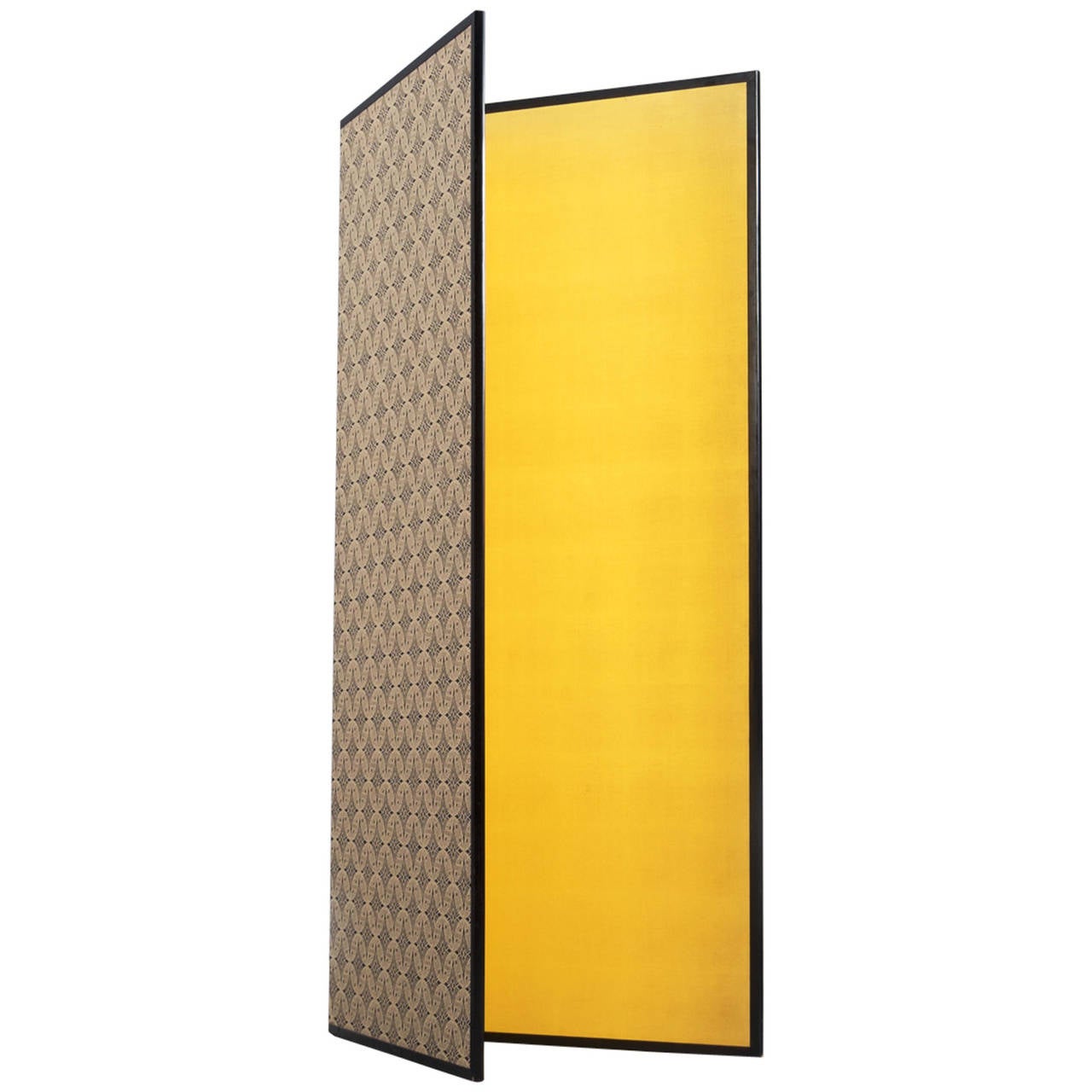 Gold Leaf Room Divider / Screen For Sale at 1stDibs gold room divider screen, room divider