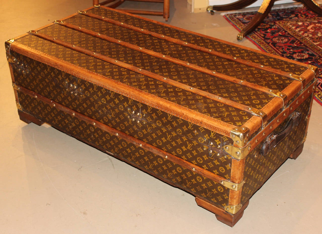 Louis Vuitton Cabin Trunk or Coffee Table, circa 1920s at 1stdibs