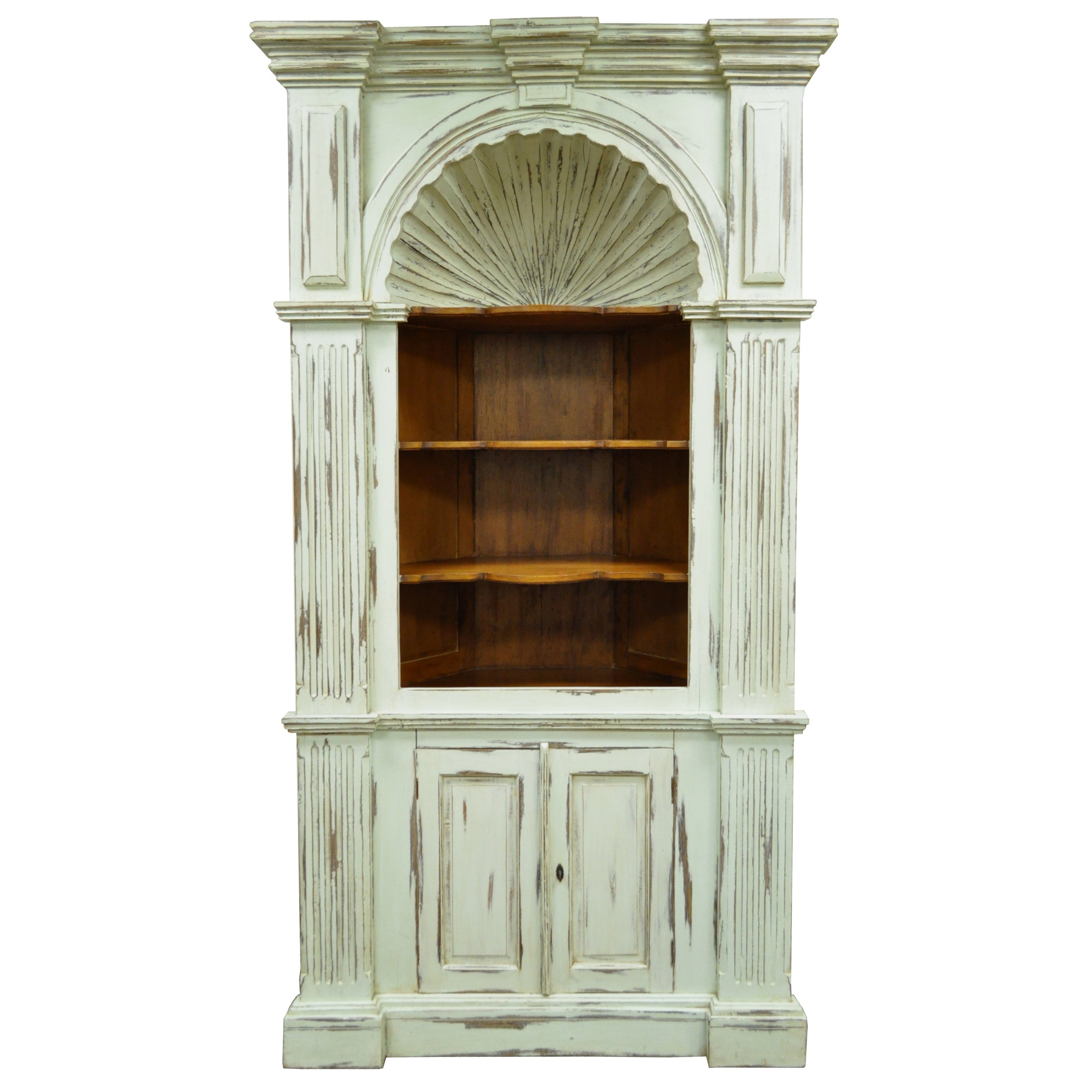 Antique French Corner Cupboard at 1stDibs