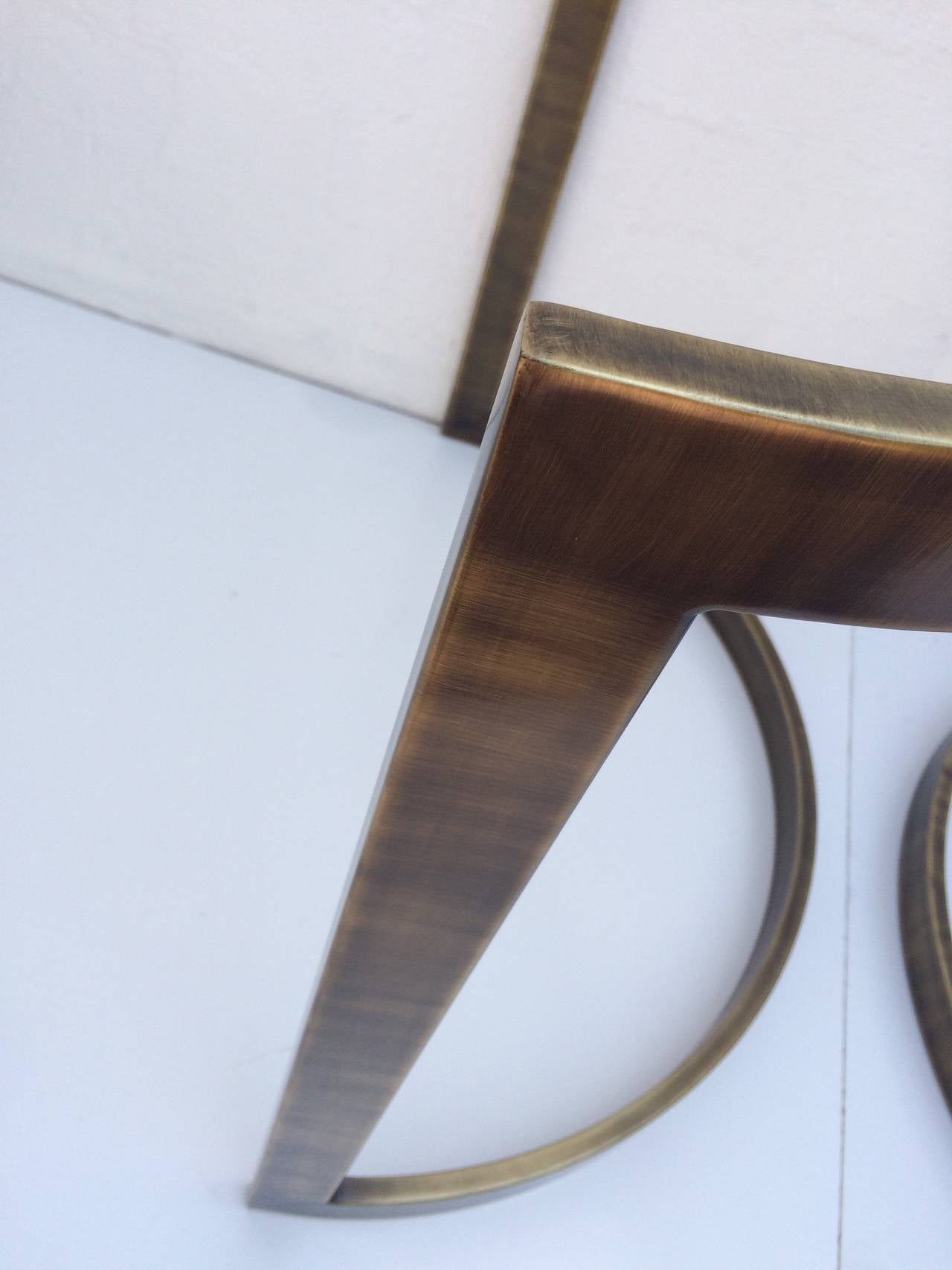 Antique Brass Dining Table Base by Milo Baughman at 1stDibs vintage