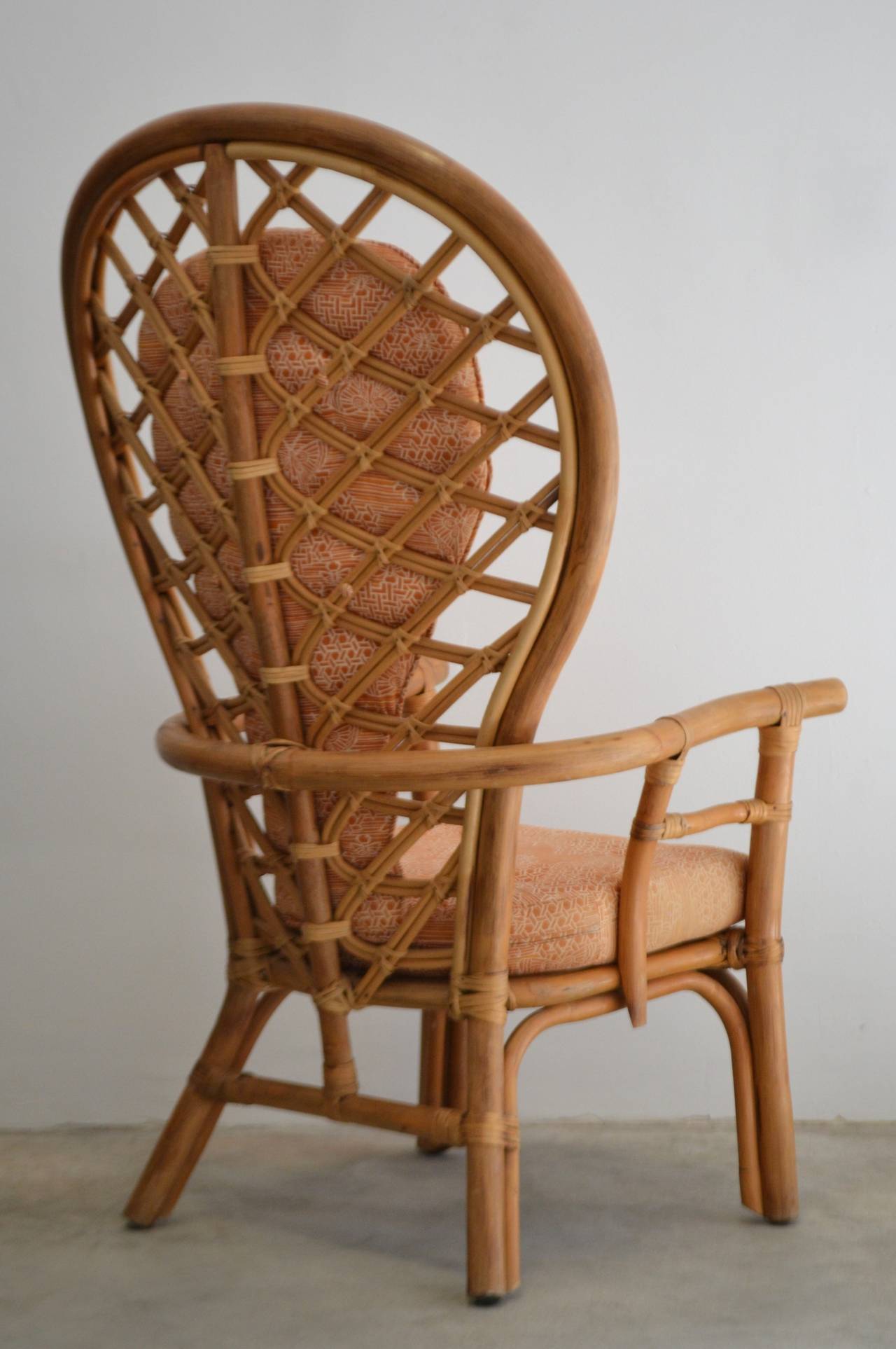MidCentury Bamboo Armchair / Occasional Chair at 1stdibs