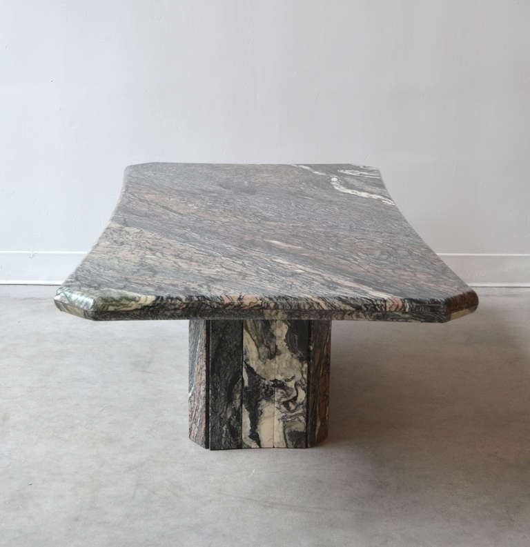 Italian Marble Coffee Table at 1stDibs
