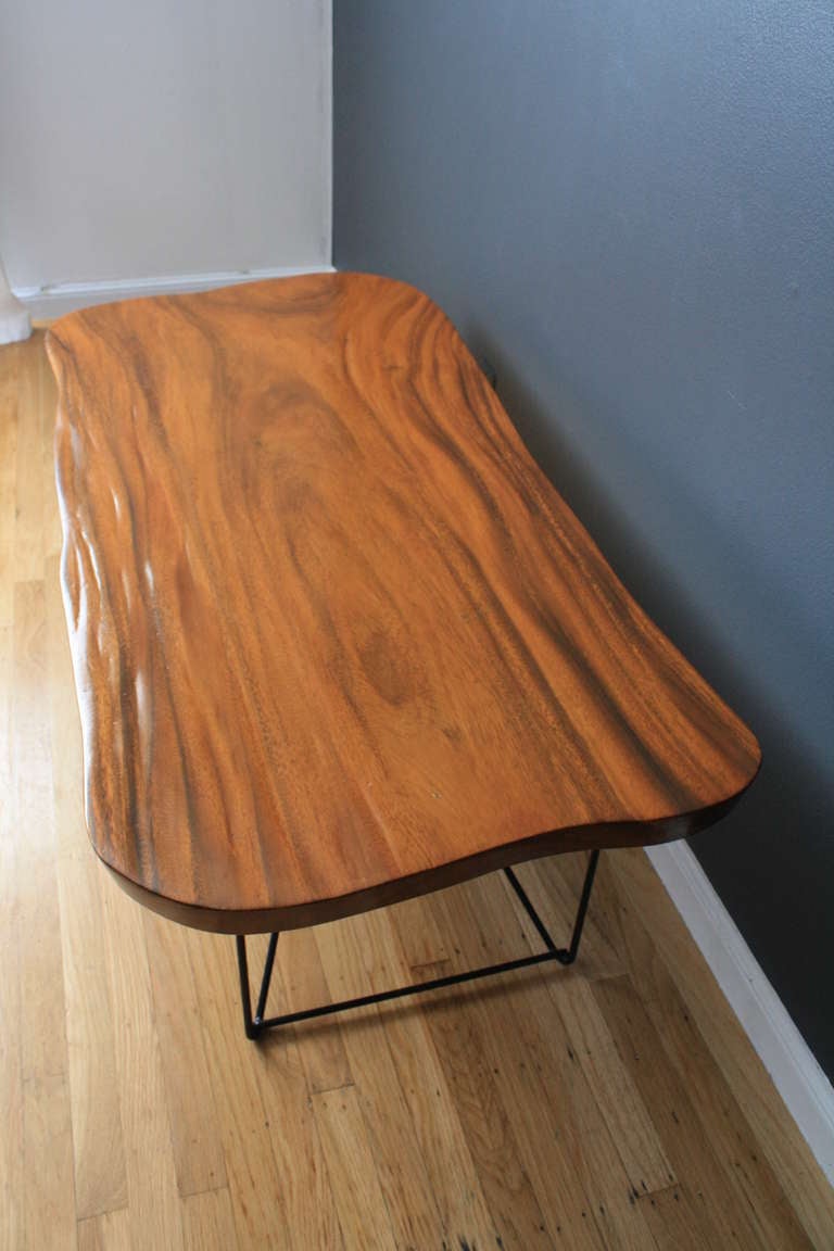 Vintage Wood Slab Coffee Table Vintage Wood Slab Coffee Table at 1stdibs