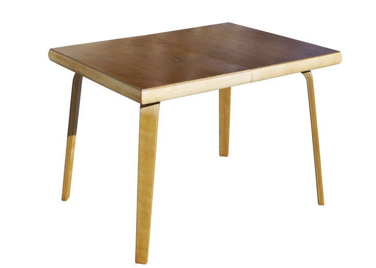 Rare Bent Plywood Dining Table by ThadenJordan Furniture For Sale at 1stDibs bent plywood