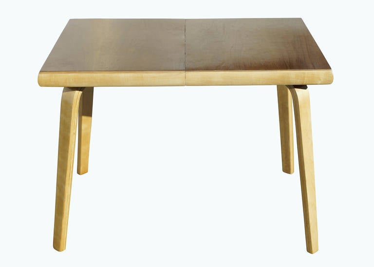 Rare Bent Plywood Dining Table by ThadenJordan Furniture For Sale at 1stDibs bent plywood