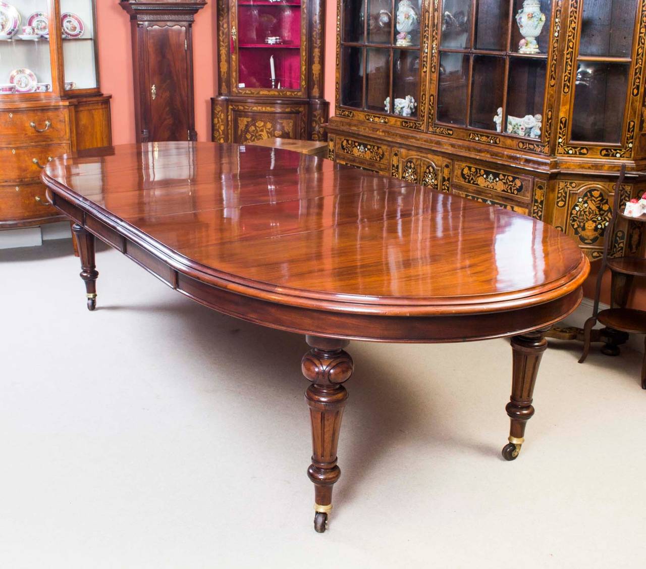 Antique Victorian Extending Dining Table, circa 1870 at 1stDibs