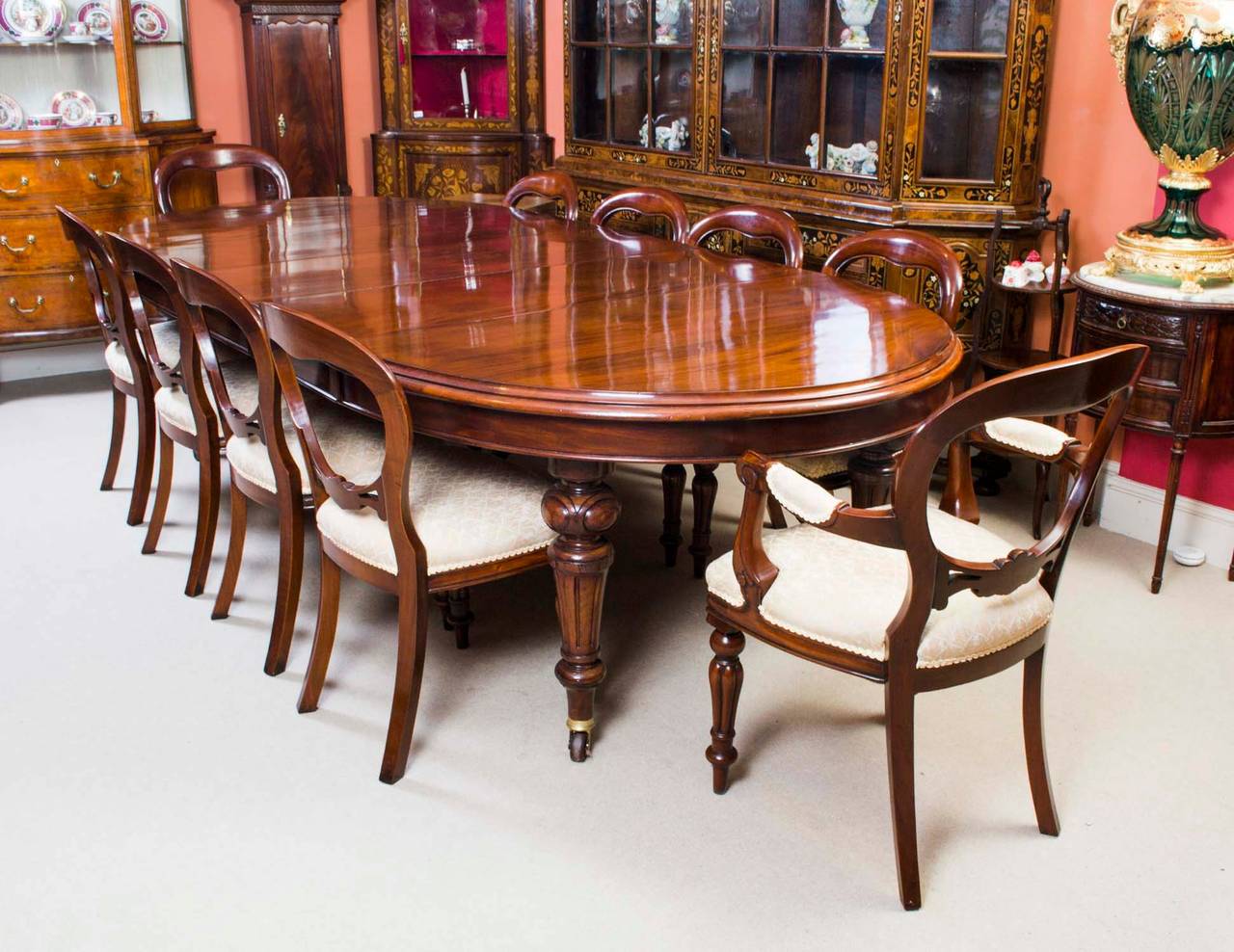 Antique Victorian Extending Dining Table, circa 1870 at 1stDibs