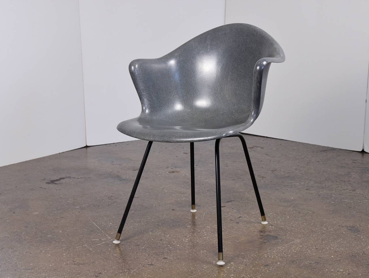 Vintage Molded Fiberglass Chair at 1stDibs vintage fiberglass chairs