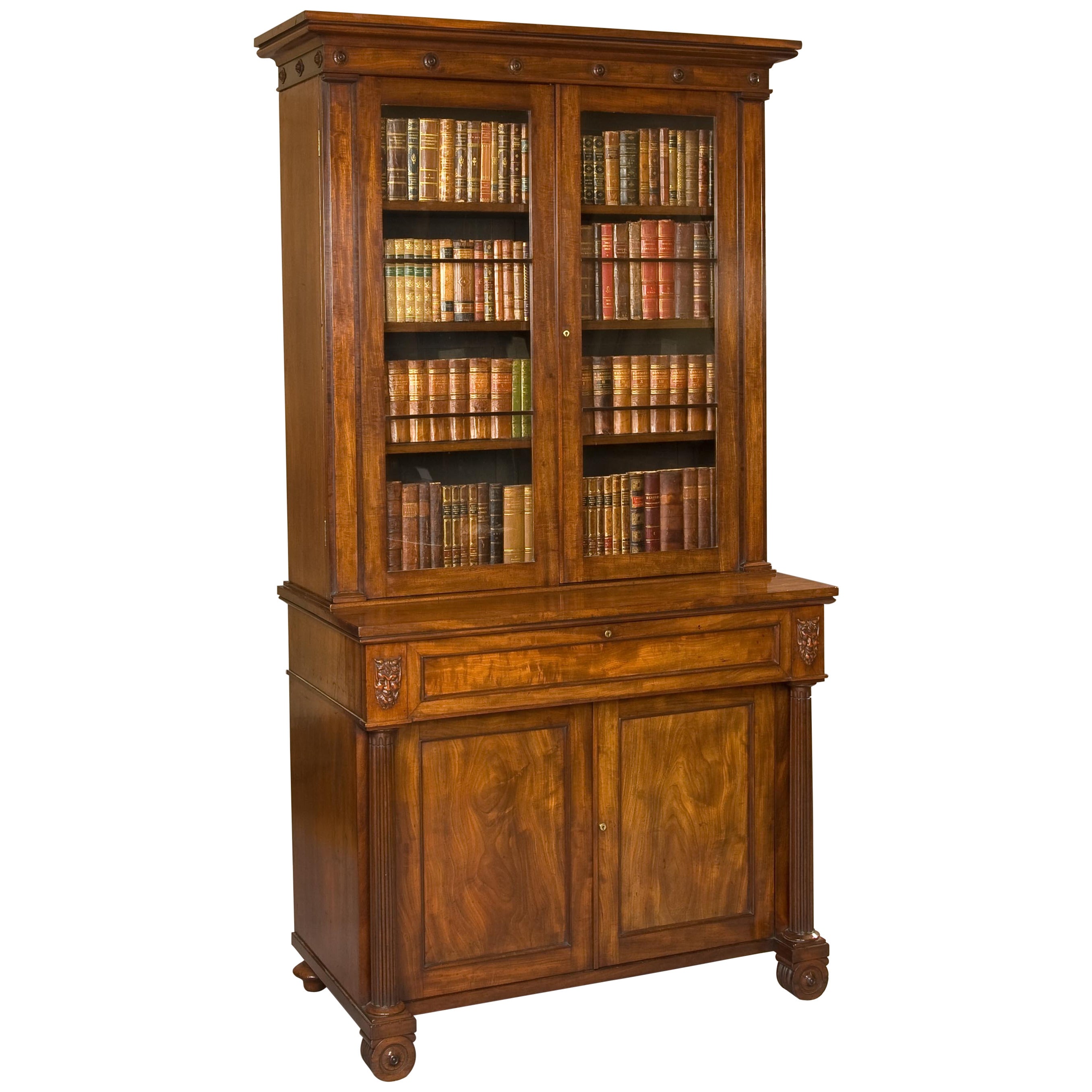 19th Century English Bookcase at 1stDibs
