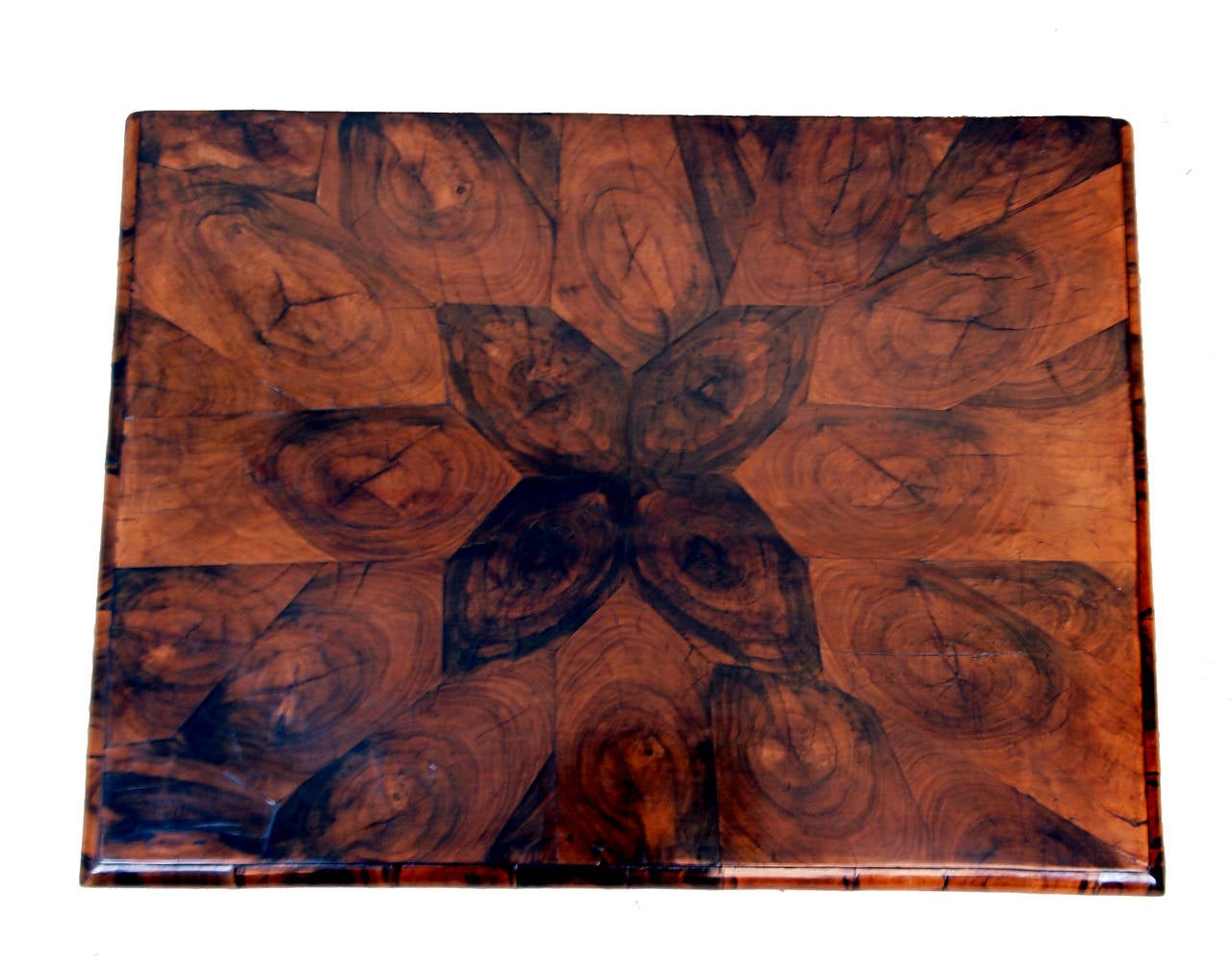 Antique Queen Anne Laburnum Oyster Veneered Box at 1stdibs