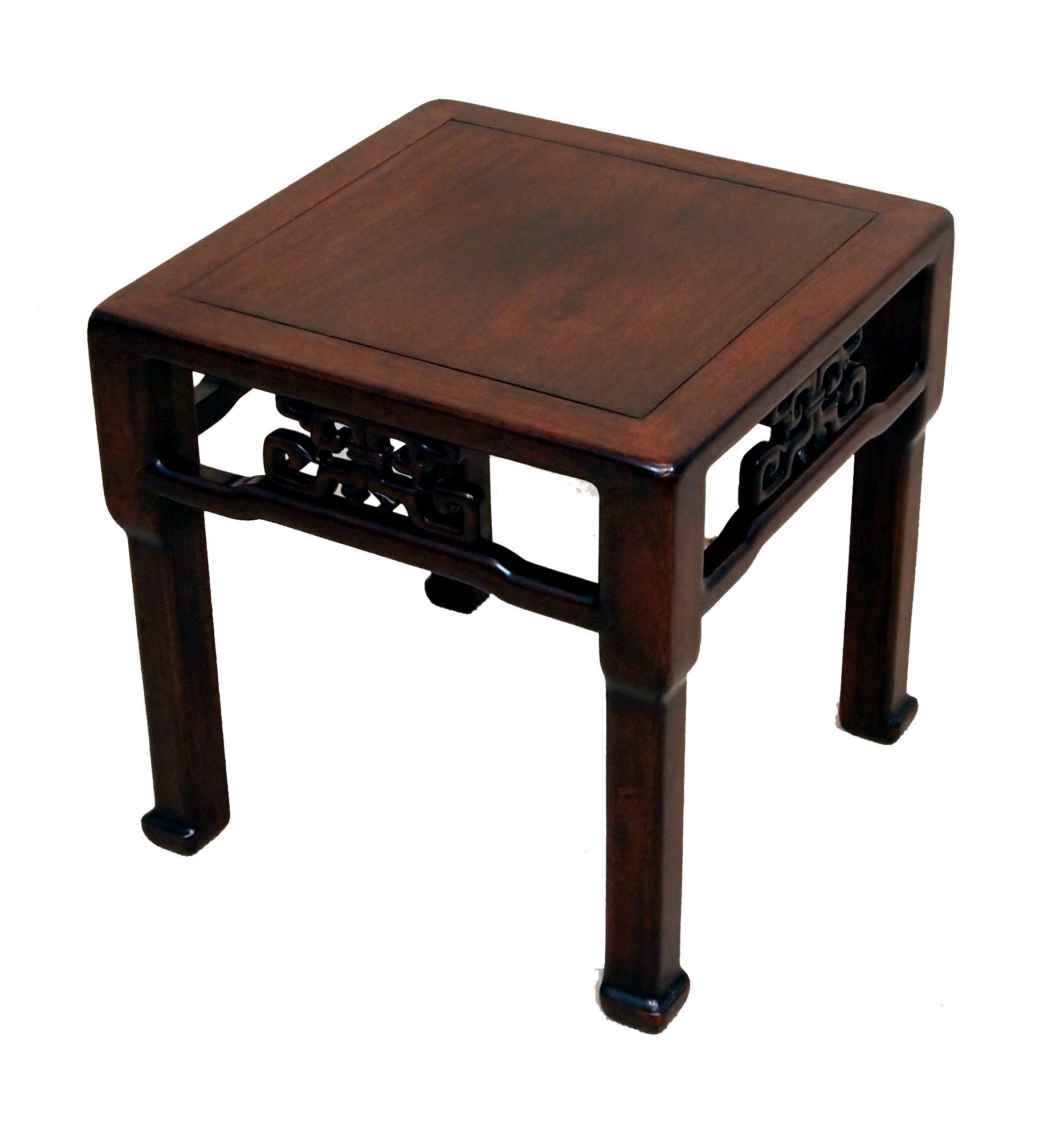 Antique Oriental Hardwood Nest of Coffee Tables For Sale at 1stDibs