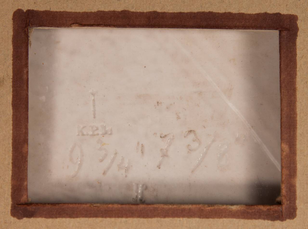 Pair of KPM Porcelain Plaques After Murillo For Sale at 1stDibs