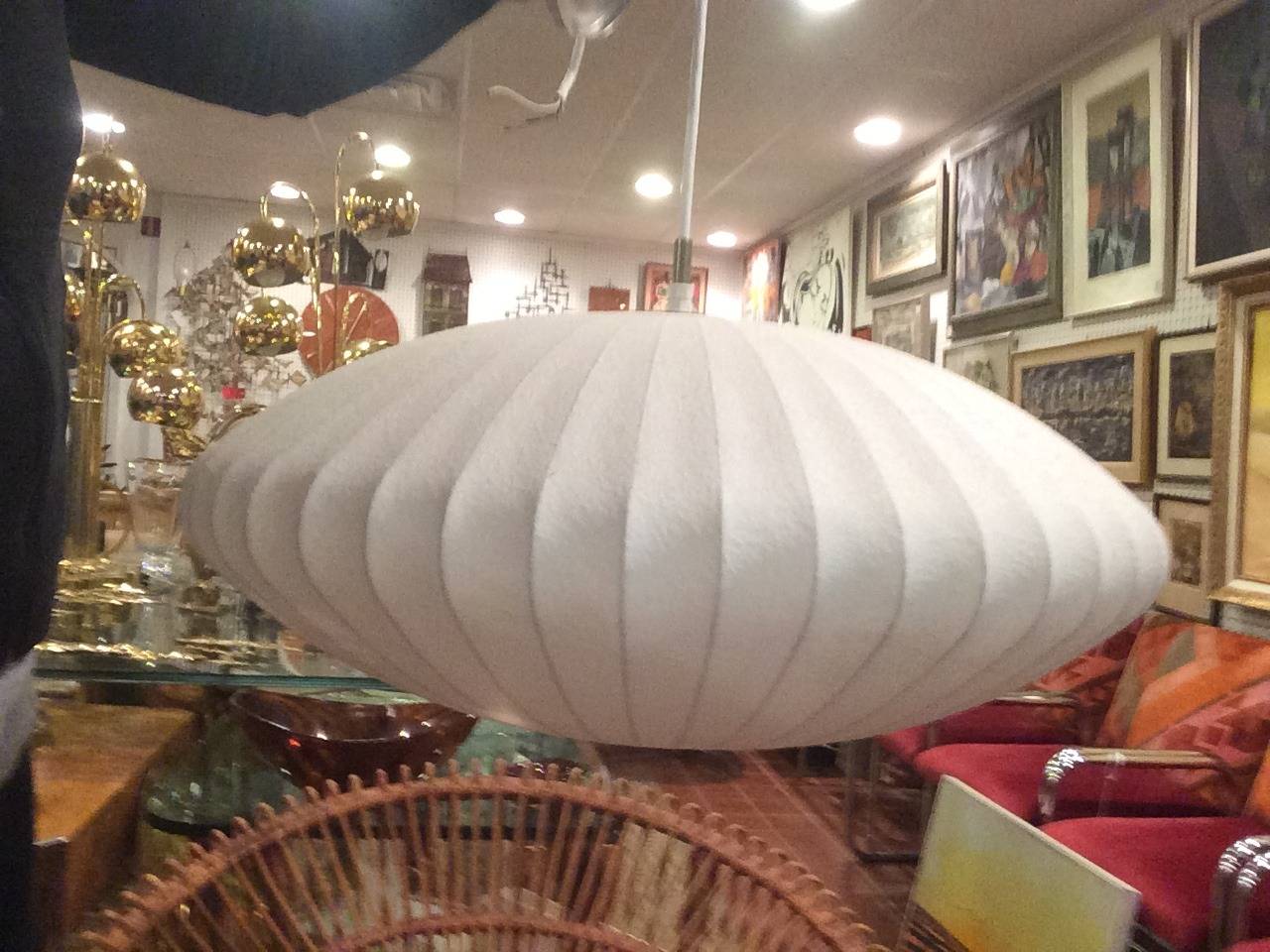Nelson Bubble Saucer Pendant Light at 1stDibs nelson