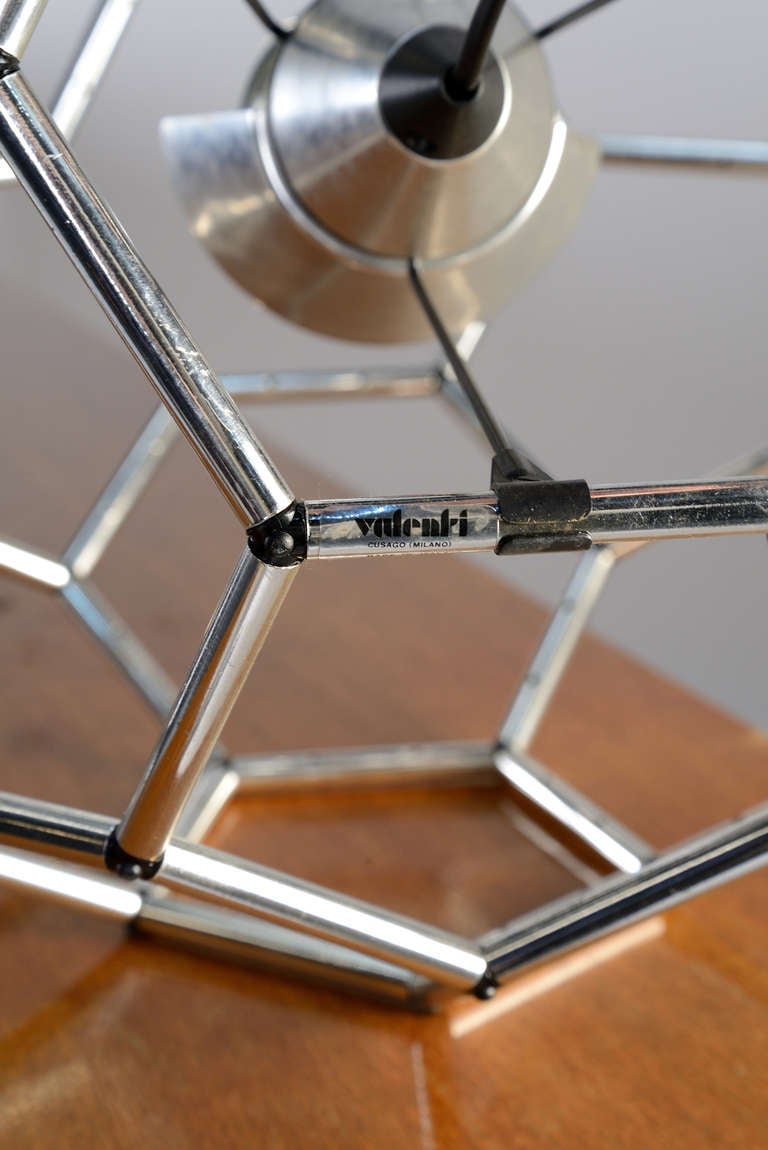 Polyhedron Prototype Table Lamp By Olaf Von Bohr For Valenti at 1stDibs