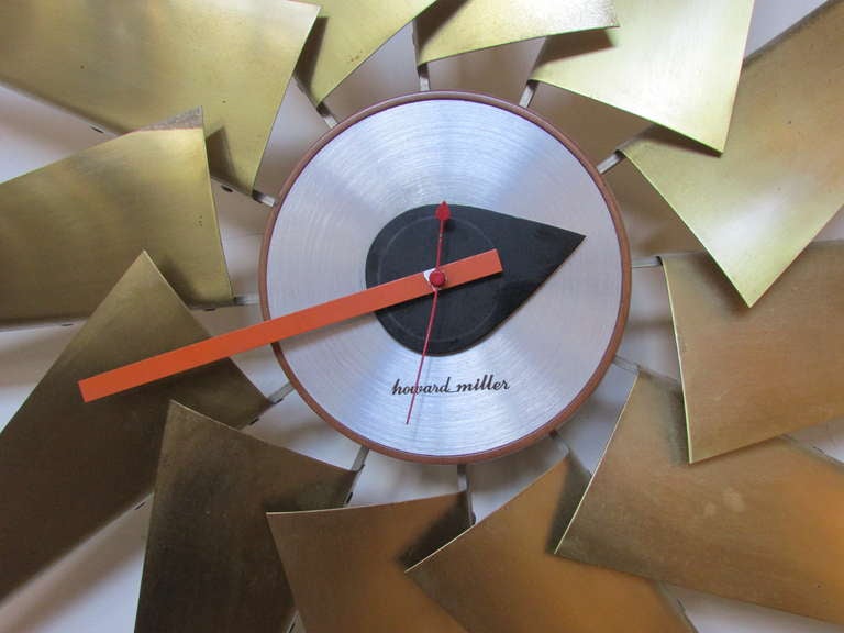 Nelson Turbine Clock at 1stdibs