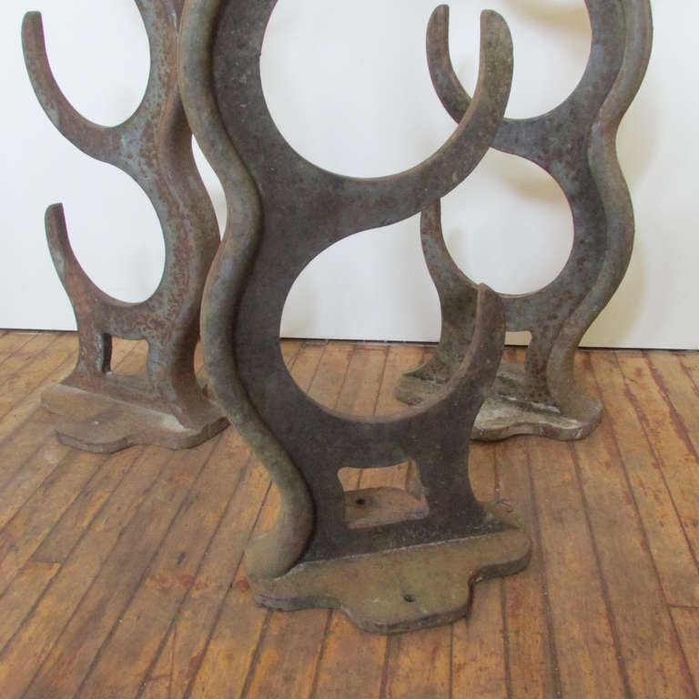 Industrial Cast Iron Pipe Clothing Rack