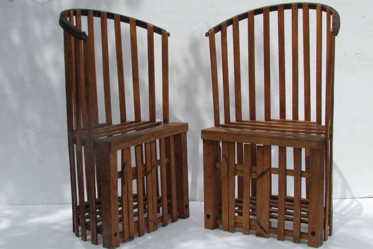Mid 20th Century Lobster Trap Chairs at 1stDibs lobster trap