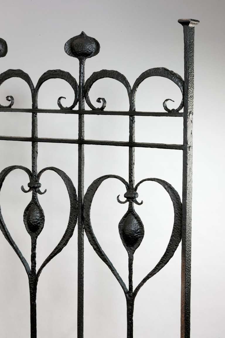 Arts and Crafts iron panel at 1stdibs