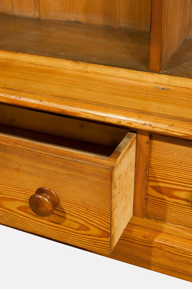 Pitch Pine Bookcase For Sale at 1stDibs