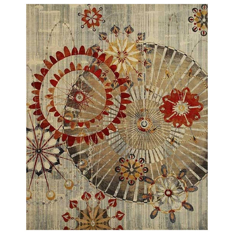 Art Deco Rug, For Sale at 1stdibs