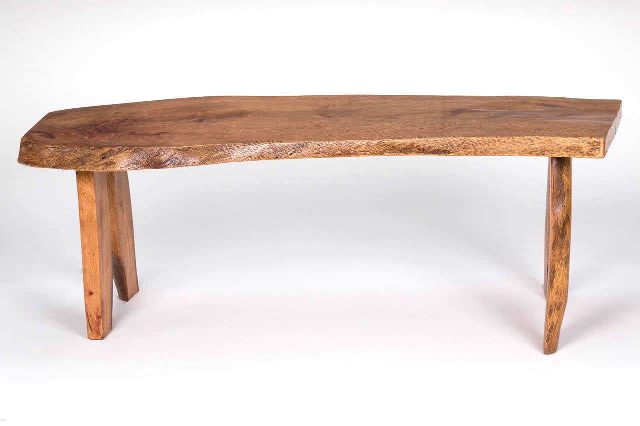 Handmade Slab Wood Bench or Coffee Table at 1stDibs