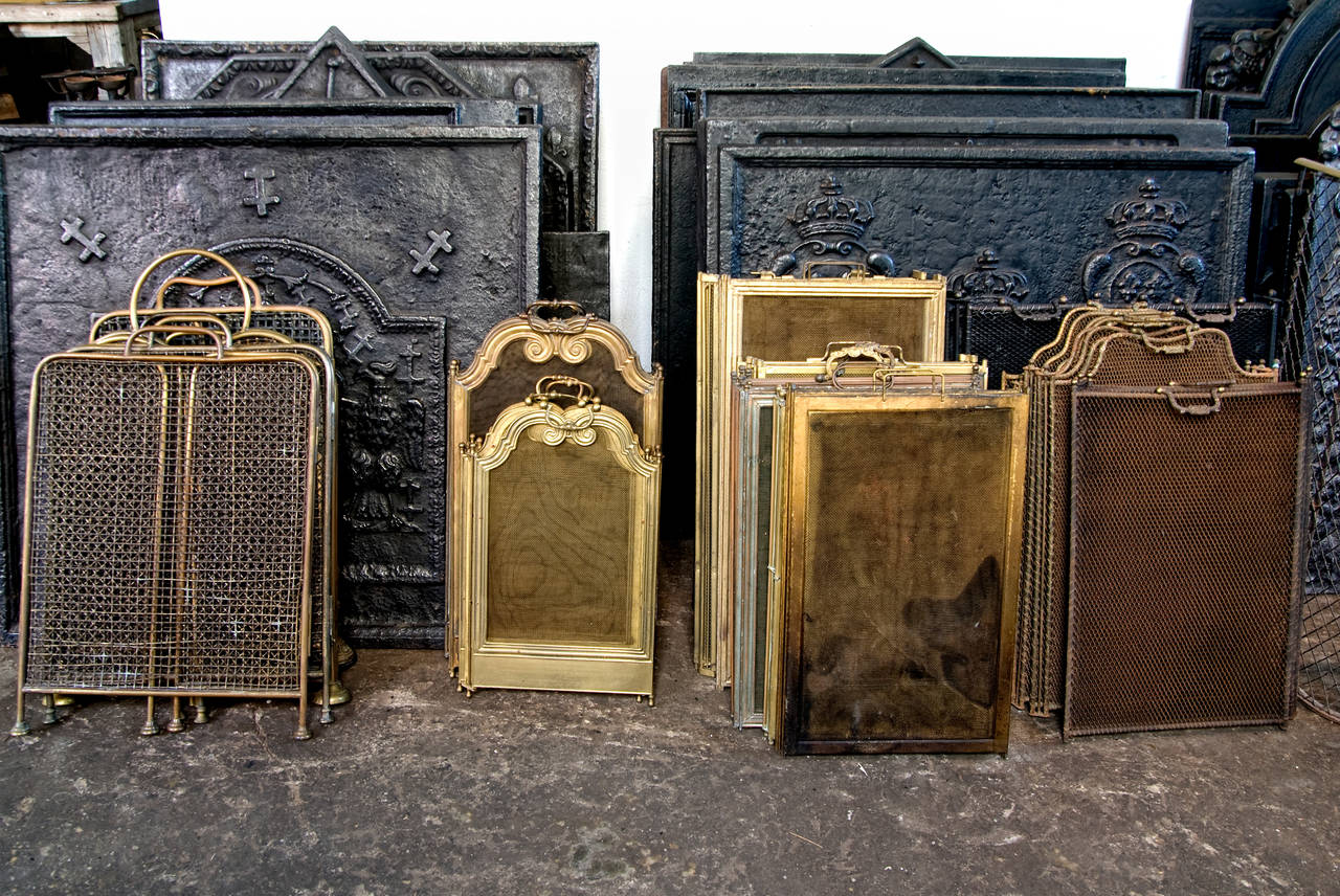 Antique Fireplace Screens For Sale at 1stdibs