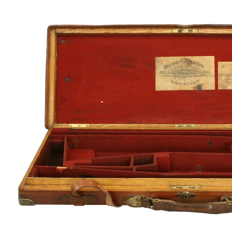 Antique Double Gun Case, William Powell and Son at 1stDibs william