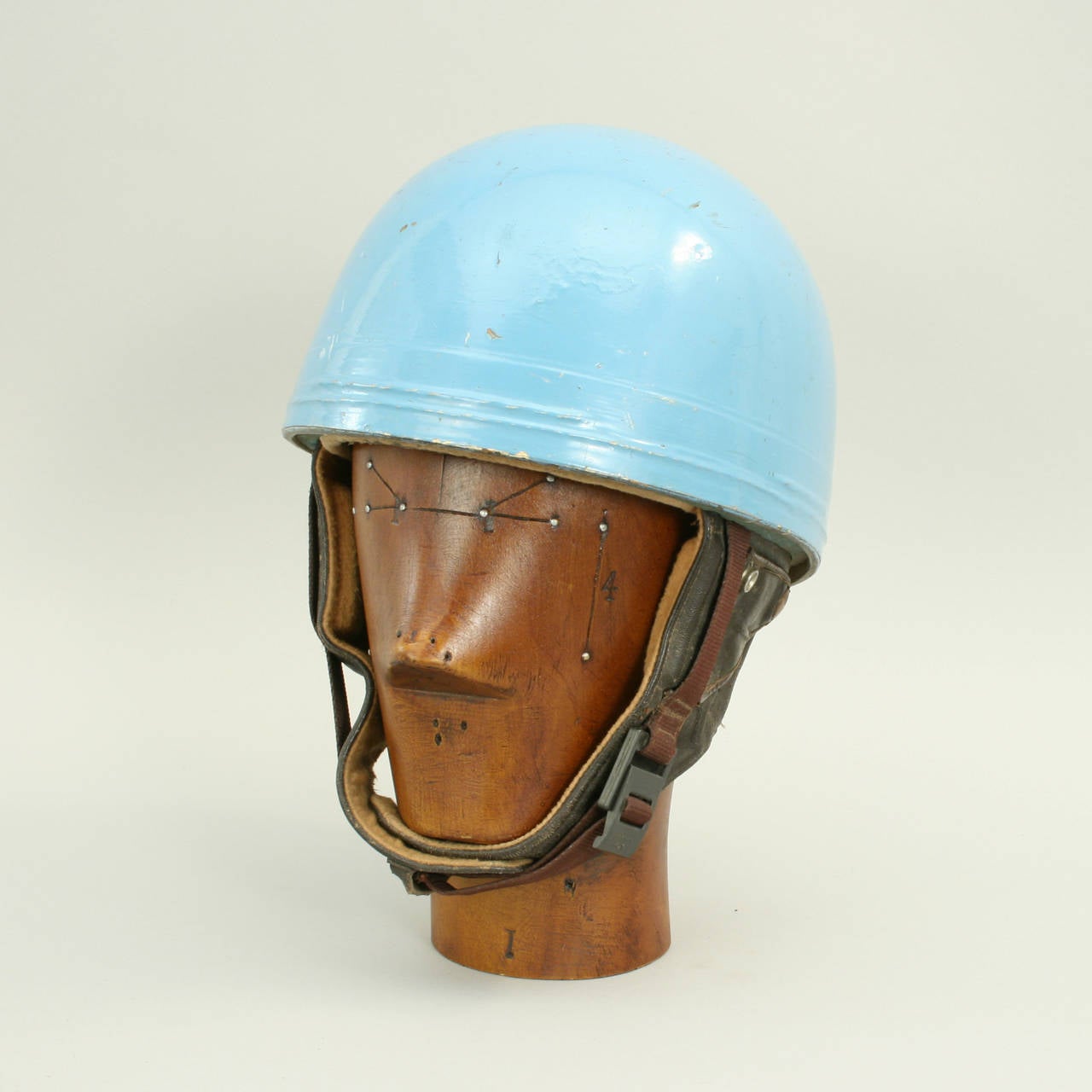 ACU Approved Cromwell Motorcycle Racing Helmet, Pudding Basin at