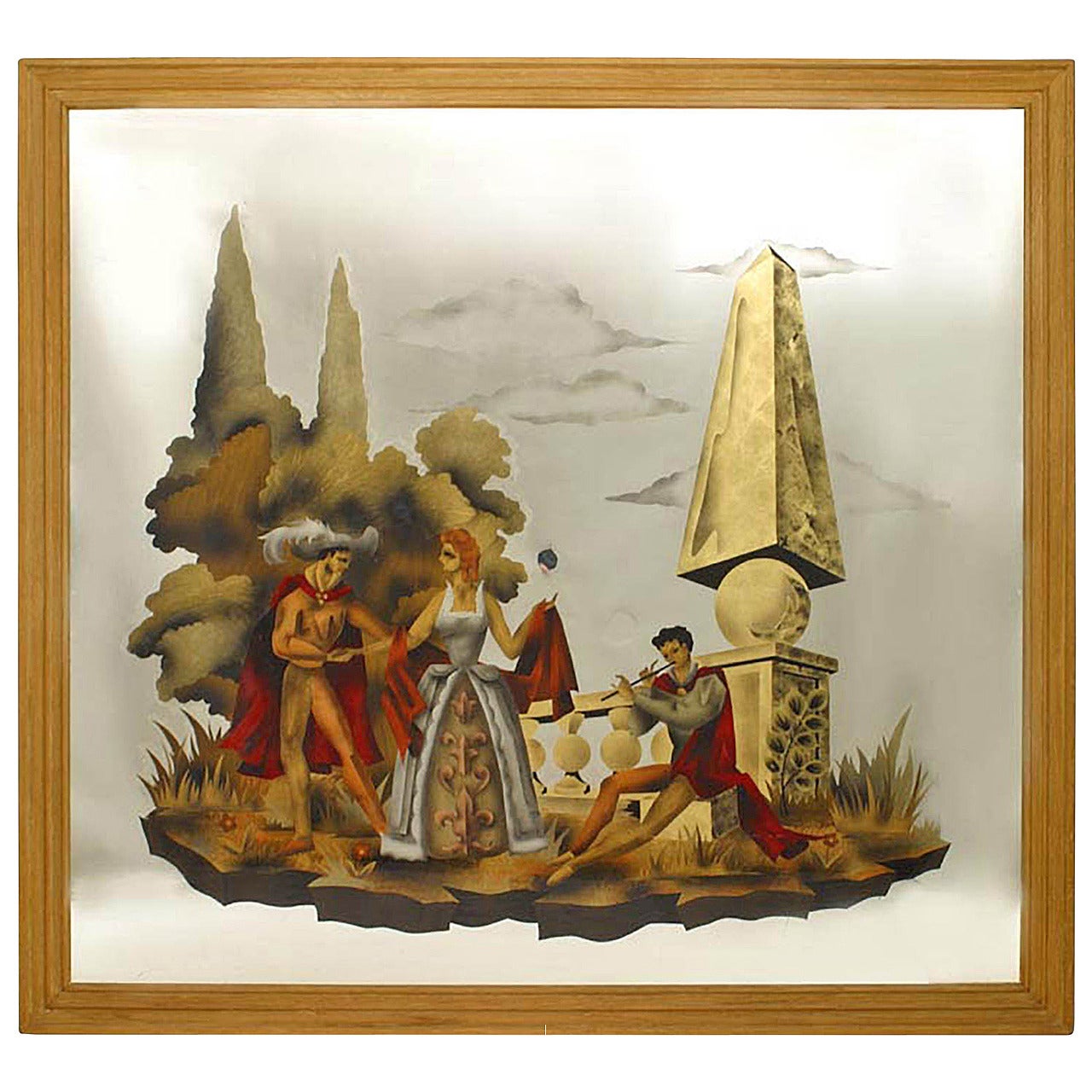 Drift Mirror, Sand and Mirror by Fernando Mastrangelo For Sale at