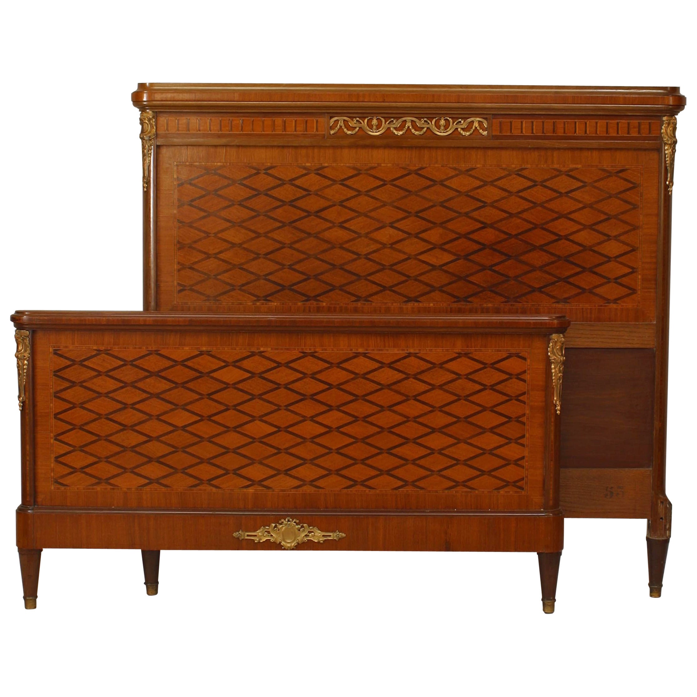 French Empire Mahogany Queen Bed For Sale at 1stDibs french empire