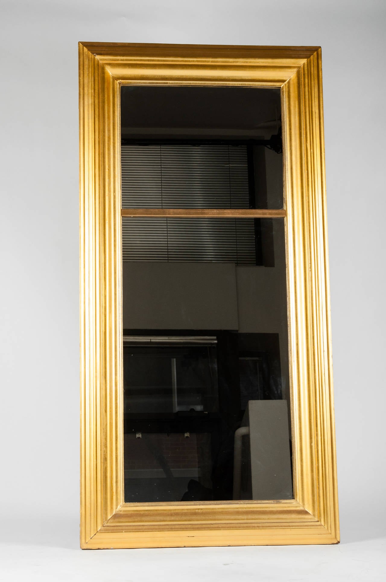 Antique Large Gold Gilt Mirror at 1stDibs