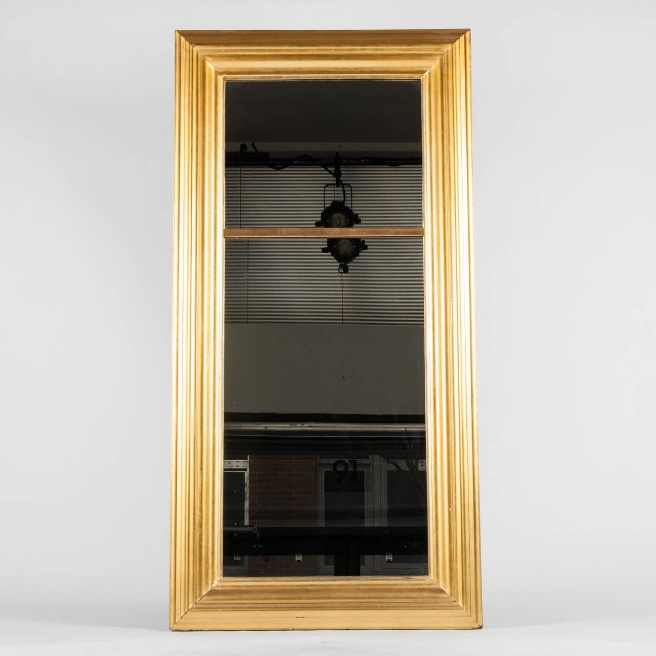 Antique Large Gold Gilt Mirror at 1stDibs