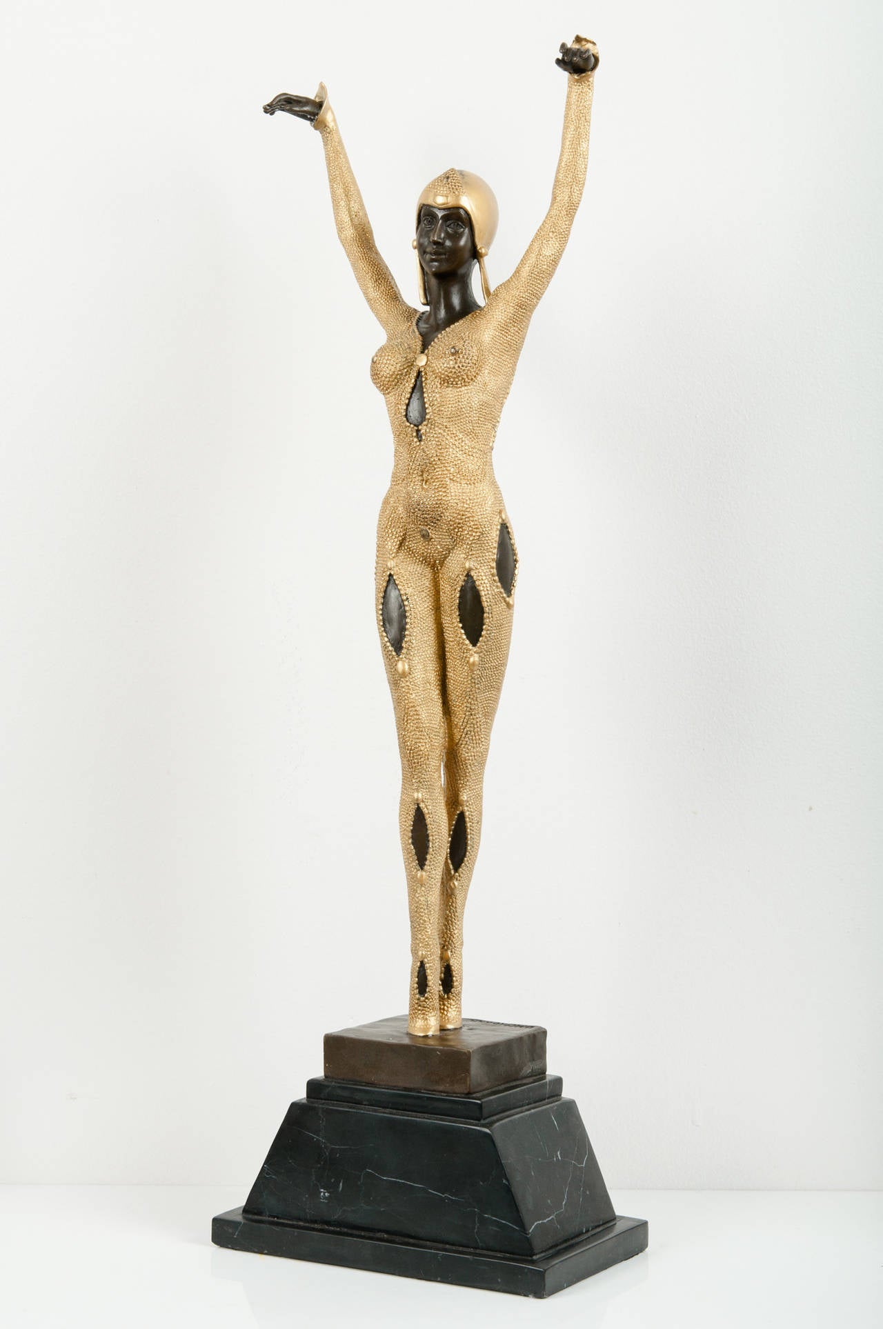 Solid Bronze Sculpture at 1stdibs