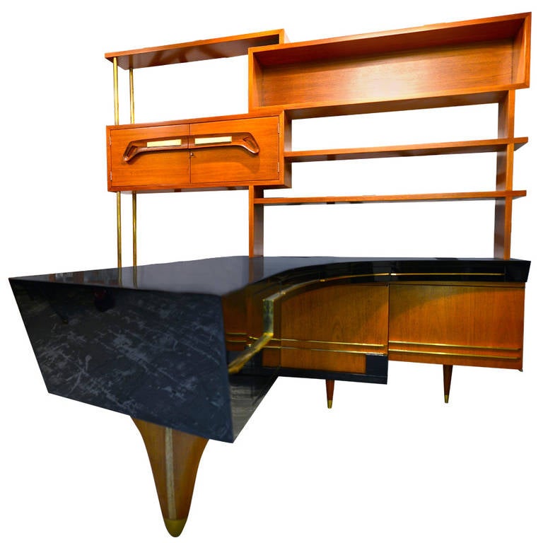 Desk Office Set with Amazing Desk at 1stdibs