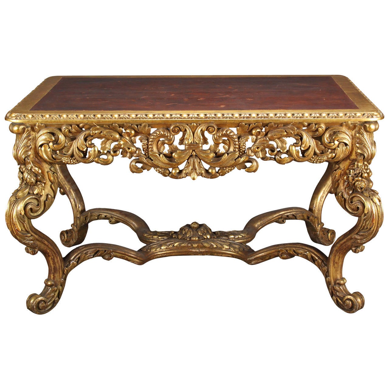 They come in materials like wood, glass, metal or in a delicate glass tables or the tables with sharp edges are not advisable for high traffic homes. A Large Antique Italian Carved Gilt Wood Rococo Style ...