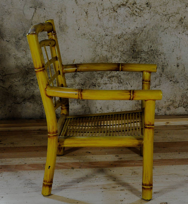 BambooDesign Metal Garden Furniture Set at 1stDibs bamboo garden