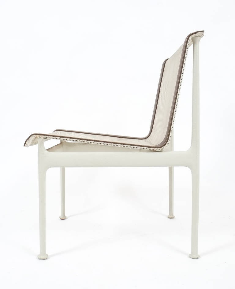 Set of Four Richard Schultz Outdoor Lounge Chairs by Knoll at 1stDibs