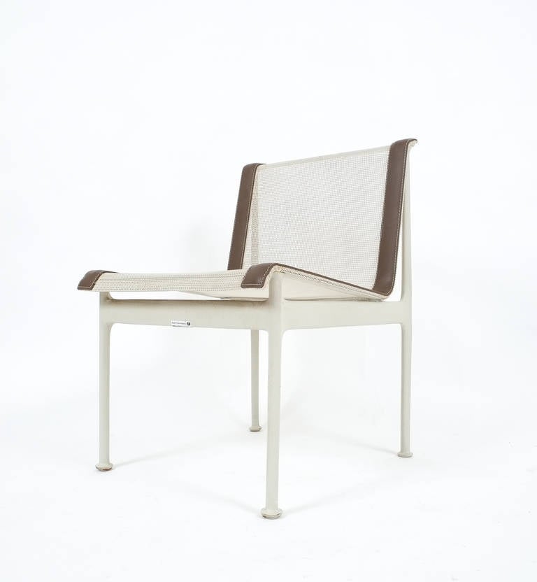 Set of Four Richard Schultz Outdoor Lounge Chairs by Knoll at 1stDibs