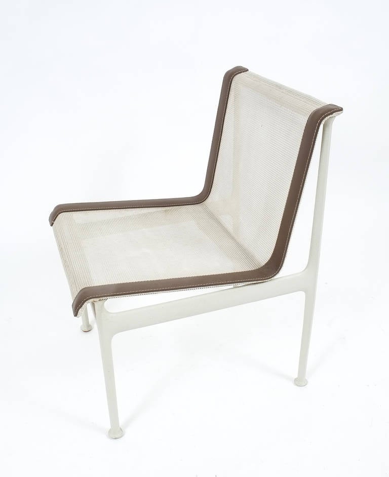 Set of Four Richard Schultz Outdoor Lounge Chairs by Knoll at 1stDibs