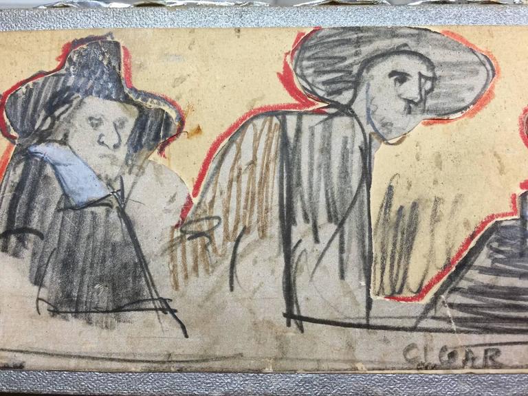 Larry Rivers Larry River's Cigar Box "Silver Dutch Masters" For Sale