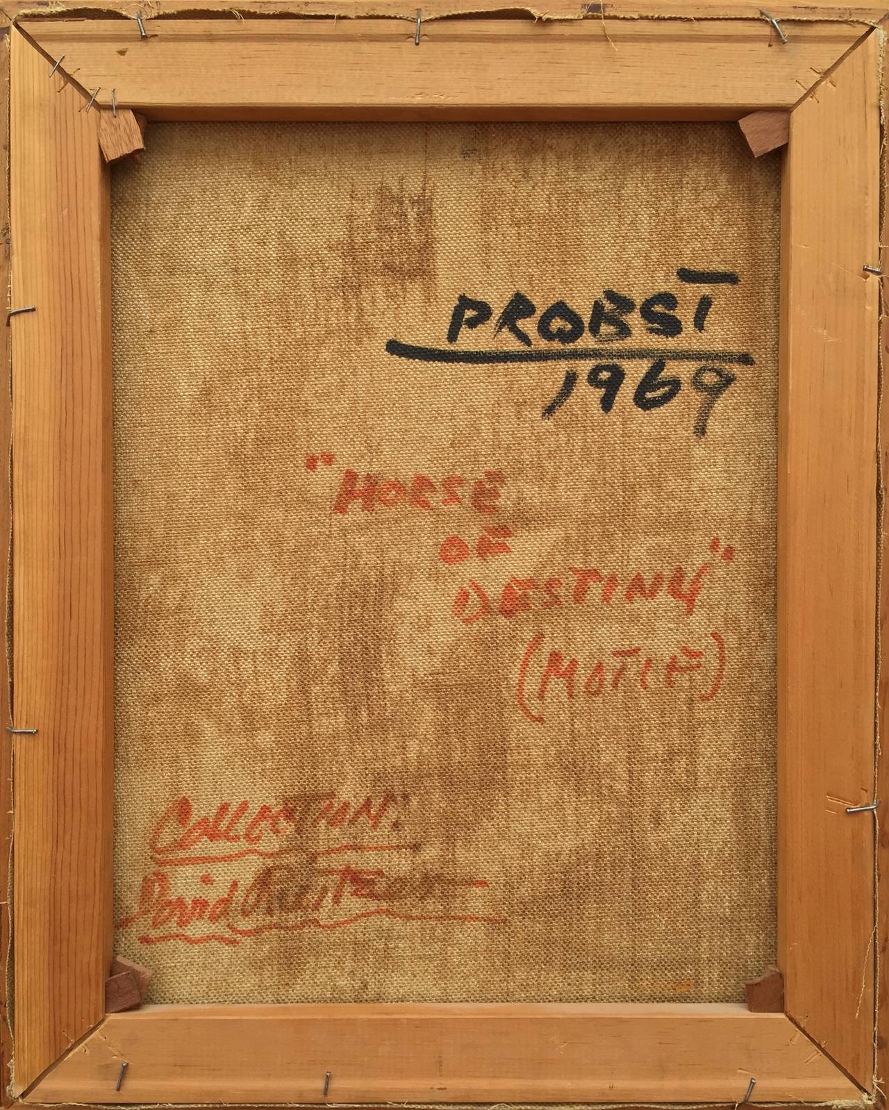 Joachim Probst "Horse of Destiny" at 1stDibs joachim probst paintings